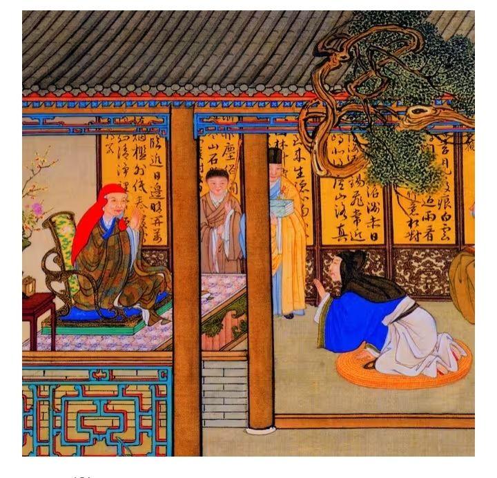 雍正皇帝变装(汉装)画《胤禛行乐图册》 - 知乎