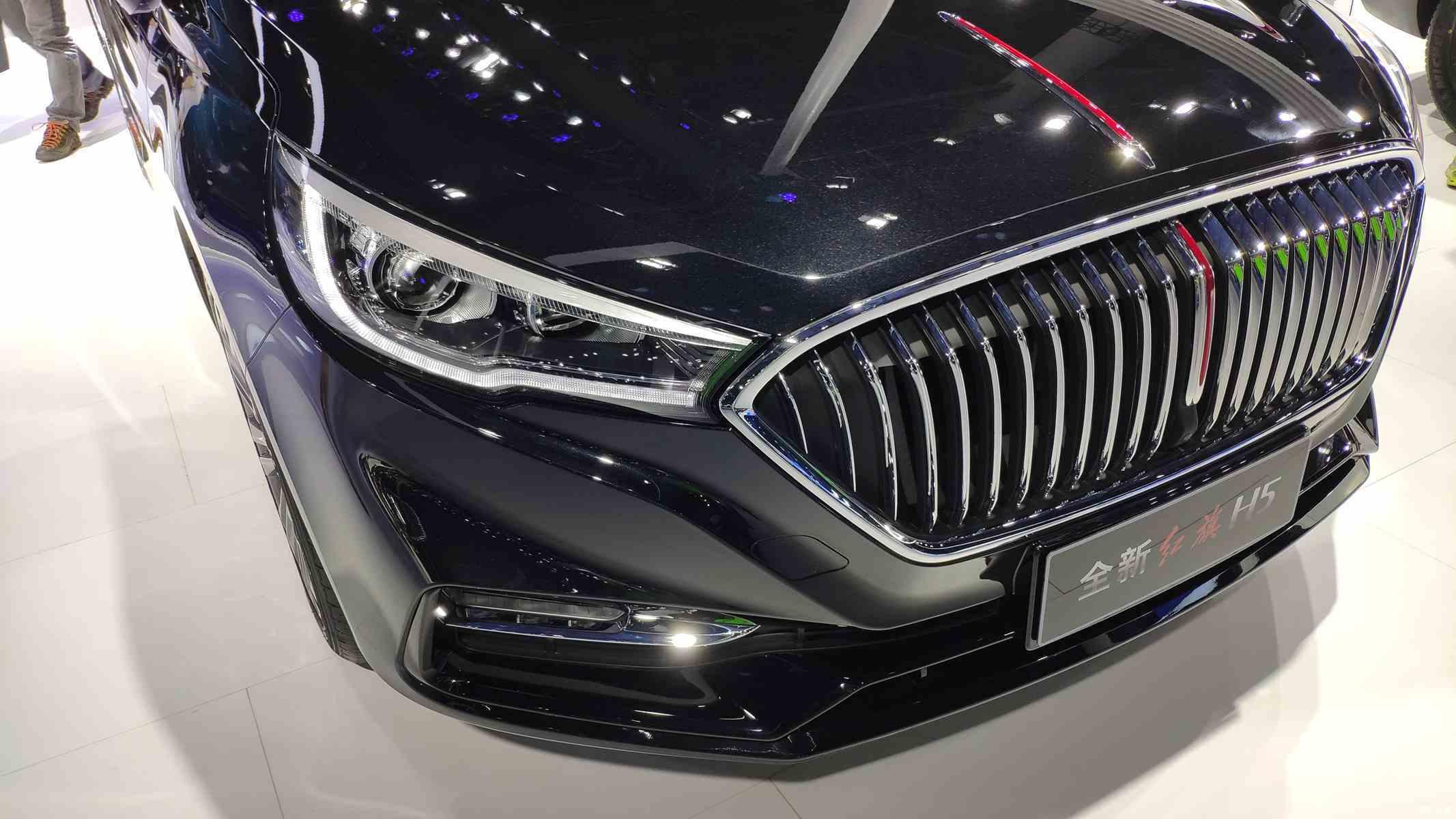 2020年成都车展2020款红旗h5实车