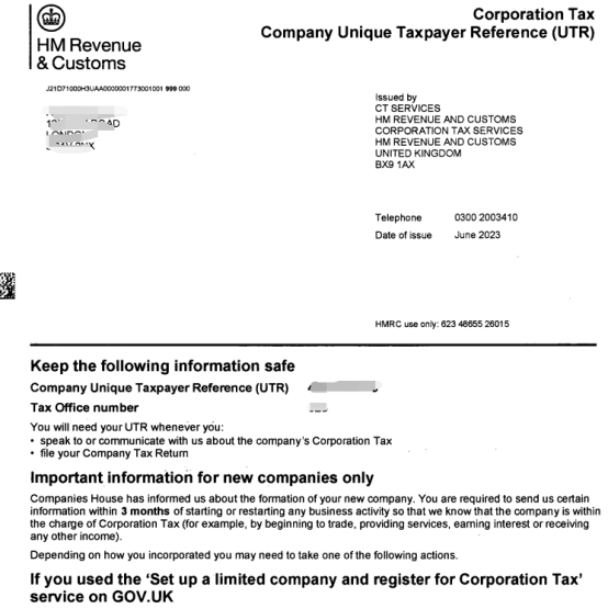 Printable Utr Number Form.pdf 英国本土公司UTR(Unique Taxpayer Reference)自注册DIY方法 - 知乎