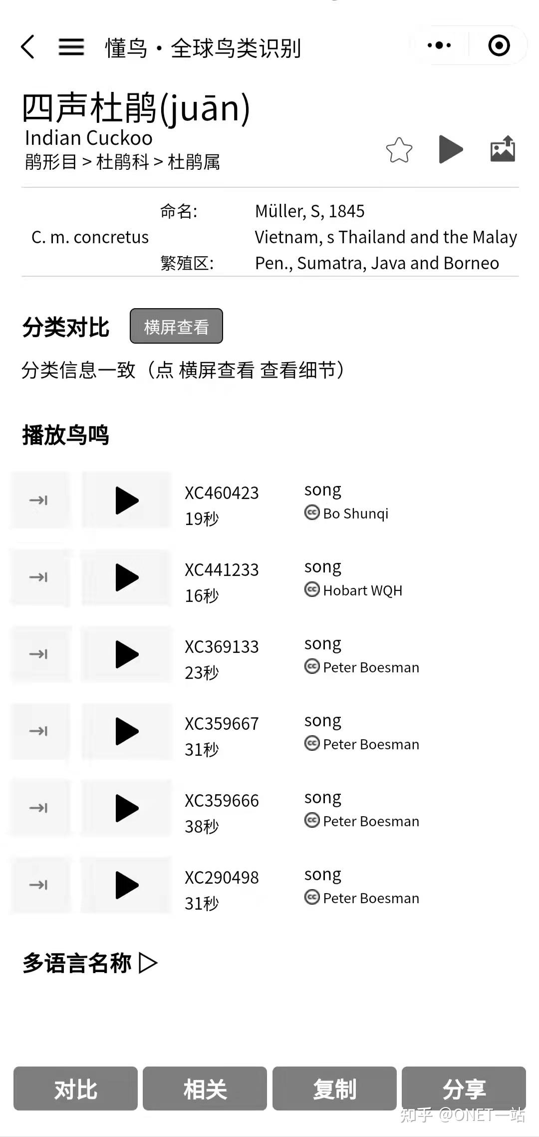 【008】懂鸟-图片识别全球鸟类，并介绍鸟类信息 - 知乎