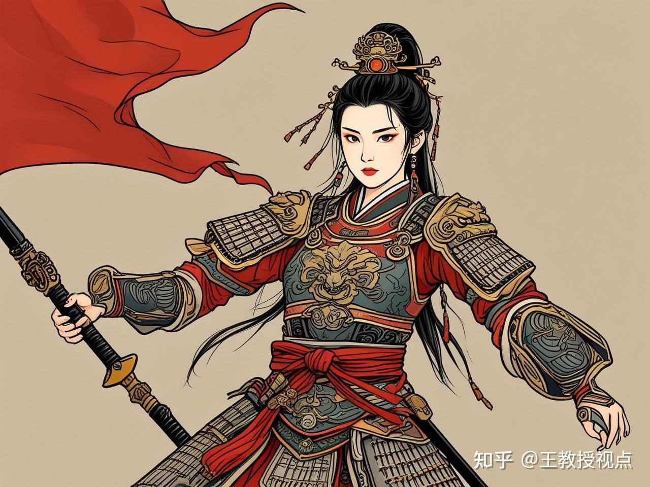 古代女将女帅:英姿飒爽之服饰风采 - 知乎