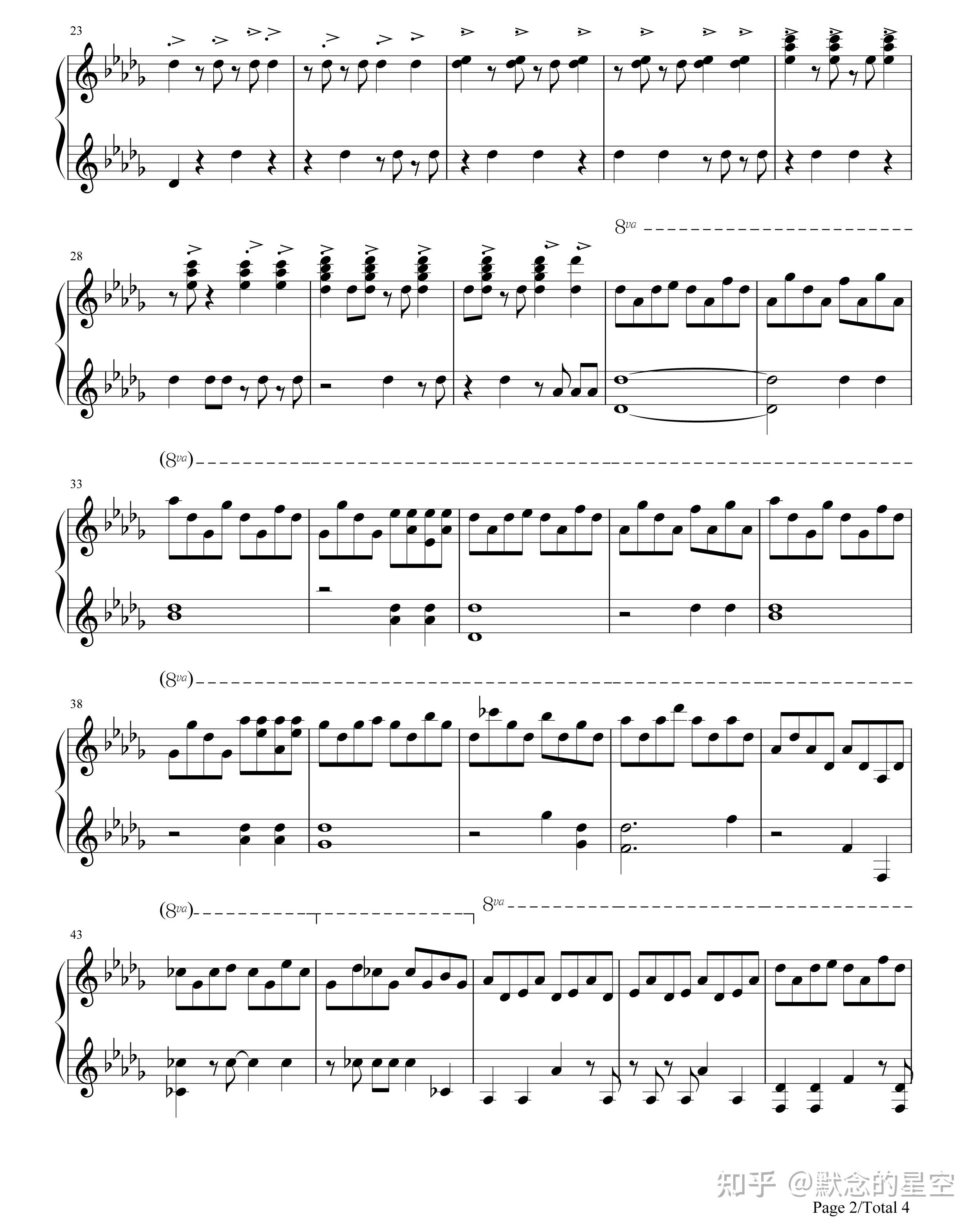 钢琴谱双手简谱双版本allofmejonschmidtallofme是由美国新世纪音乐