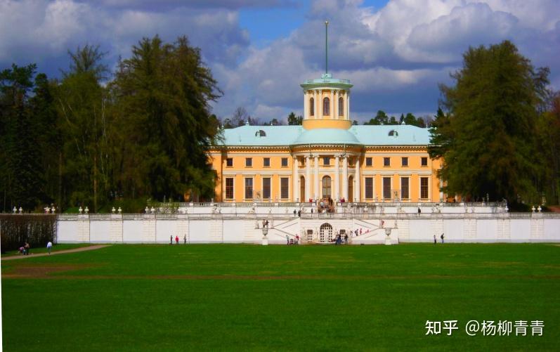 俄罗斯莫斯科风光之阿尔汉格尔斯克庄园