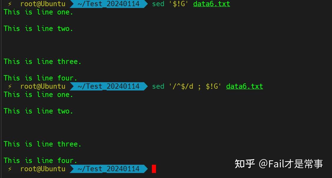 20_Shell进阶sed命令_Linux基础Shell篇- 知乎 20_Shell进阶sed命令_Linux基础Shell篇- 知乎