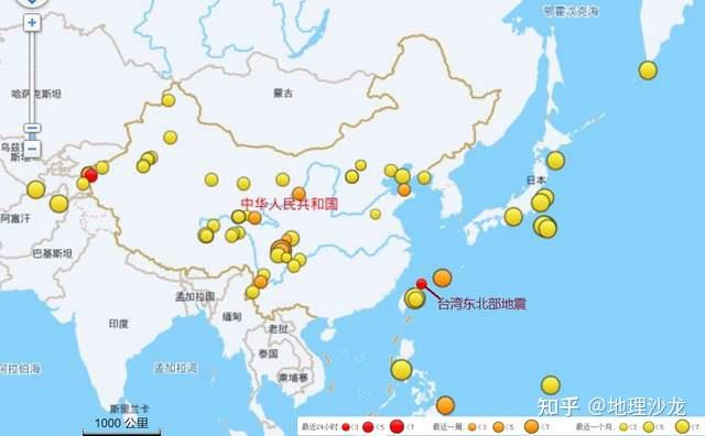 由於地處板塊的消亡邊界附近,臺灣島東北部海域發生5.4級地震 - 知乎