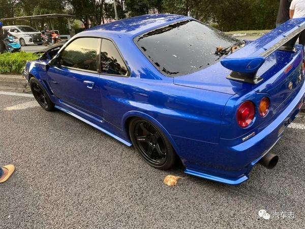 理财产品老战神gt R R34大马陨落 车主居然还想修复 知乎