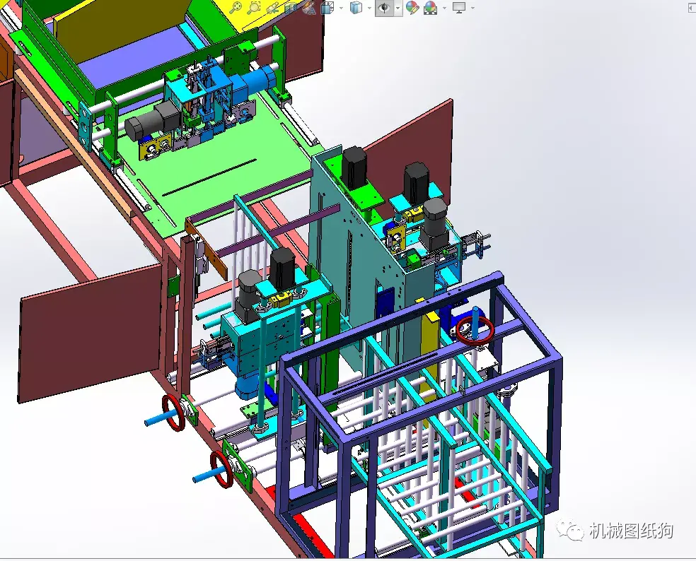 非標數模非標自動化設備生產線3d數模圖紙solidworks設計