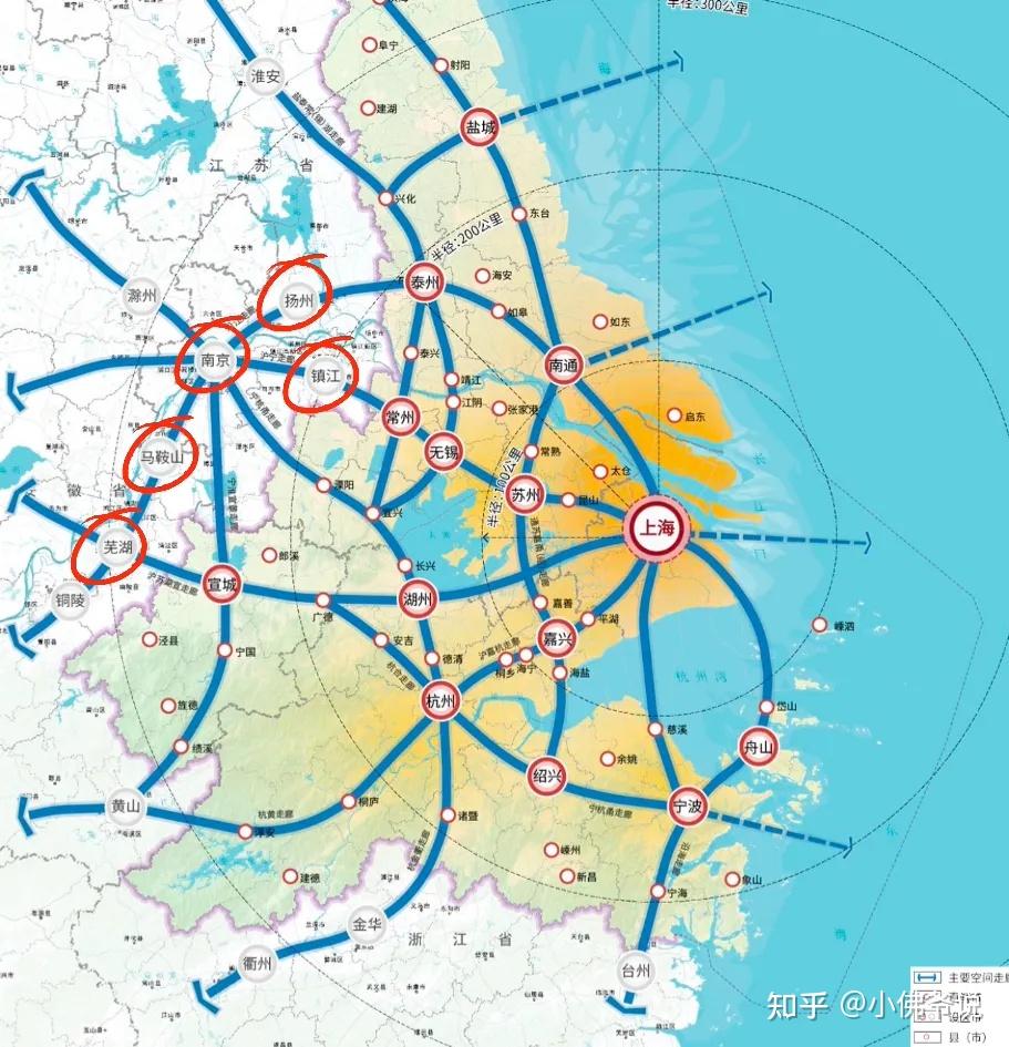 为什么南京没入上海大都市圈? - 知乎