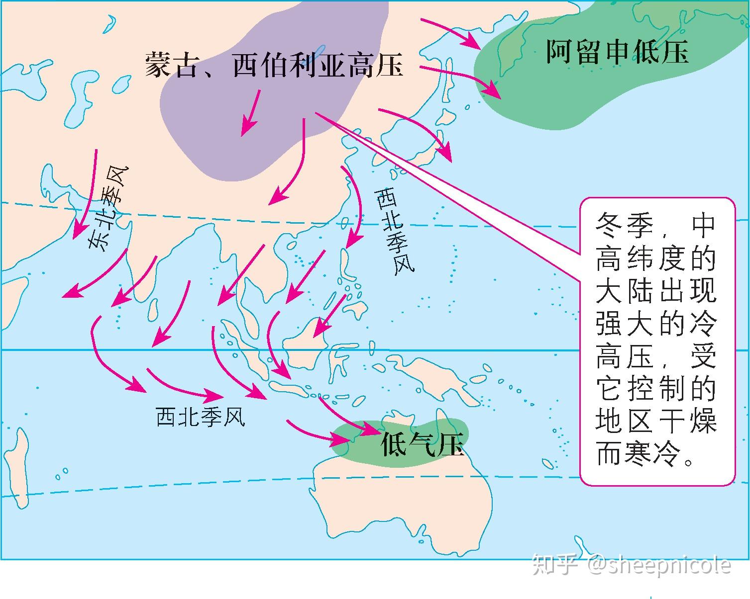 阿留申低压夏季图片