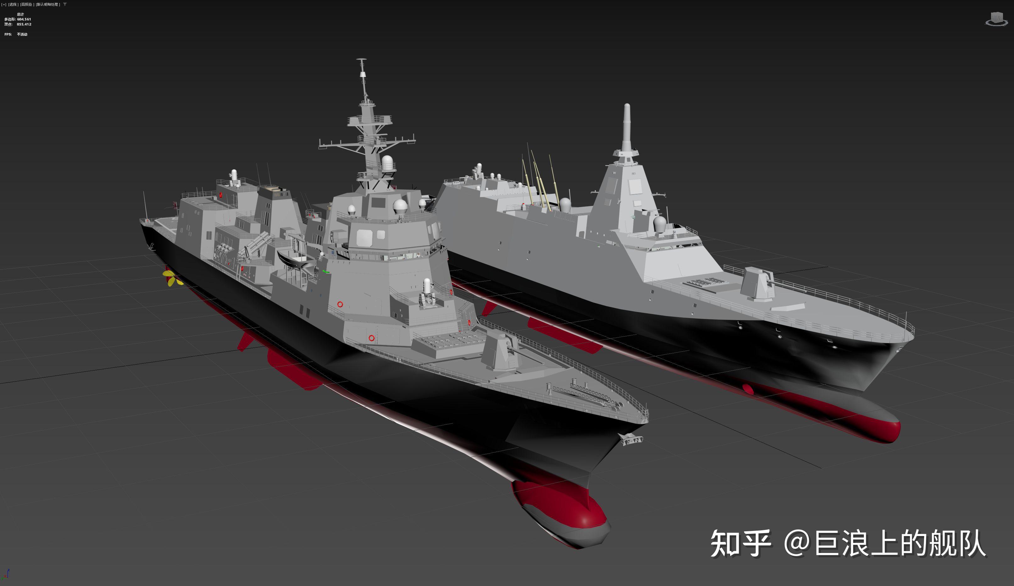 日本海自30ffm最上mogami级护卫舰