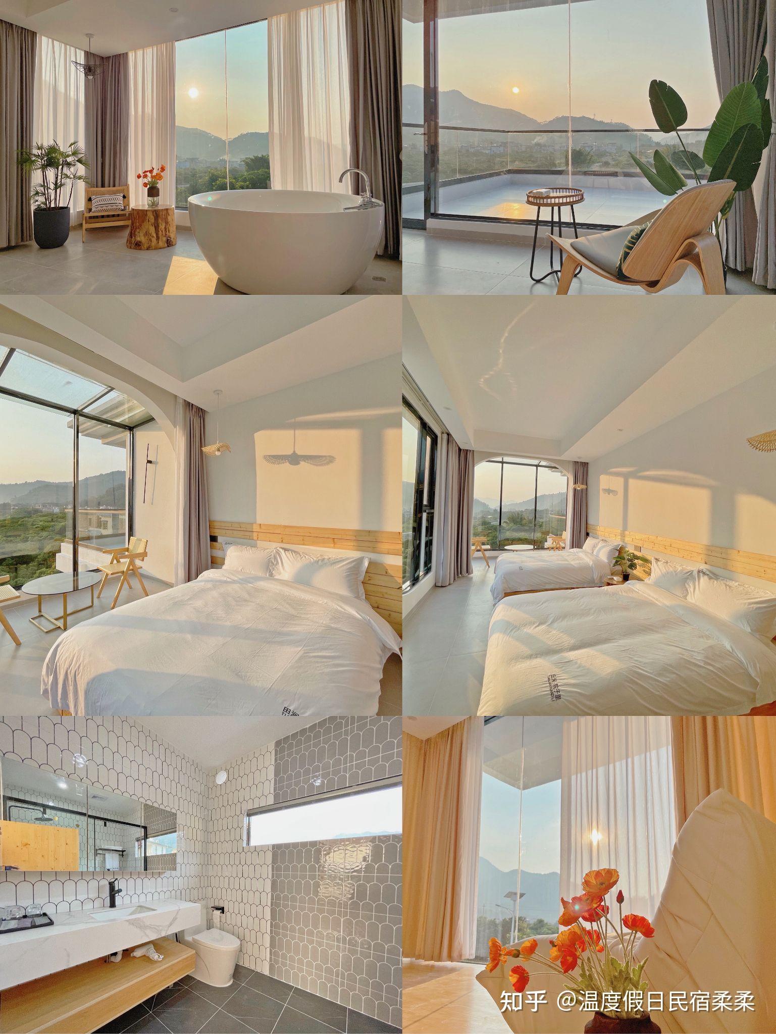 从化森系简约民宿落地窗观景泡池77泳池