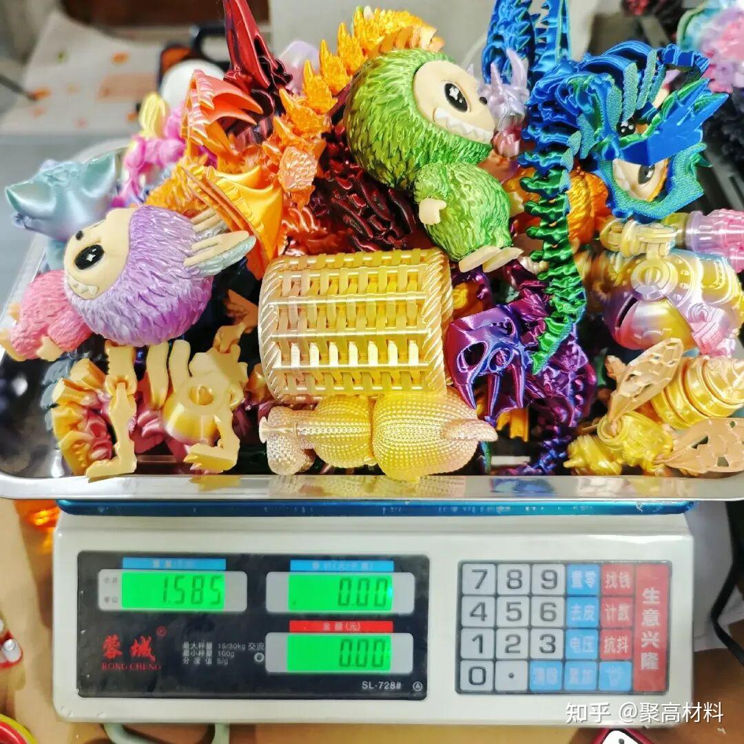 3D打印玩具按斤卖,价格和牛肉一样