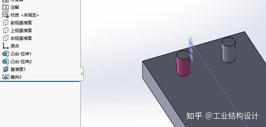solidworks从入门到精通第十一章(镜像命令讲解) - 知乎