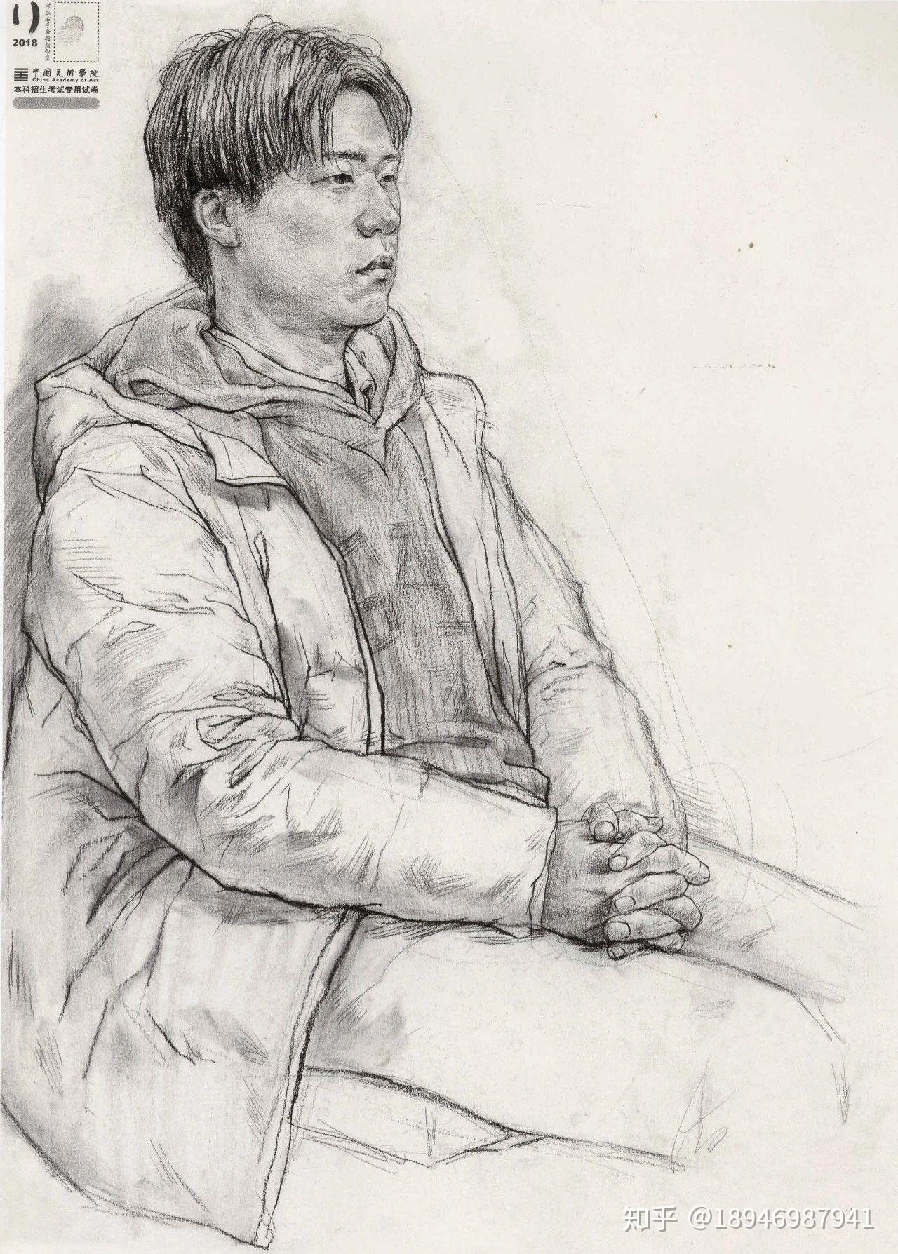 中国美院往年高分卷素描篇