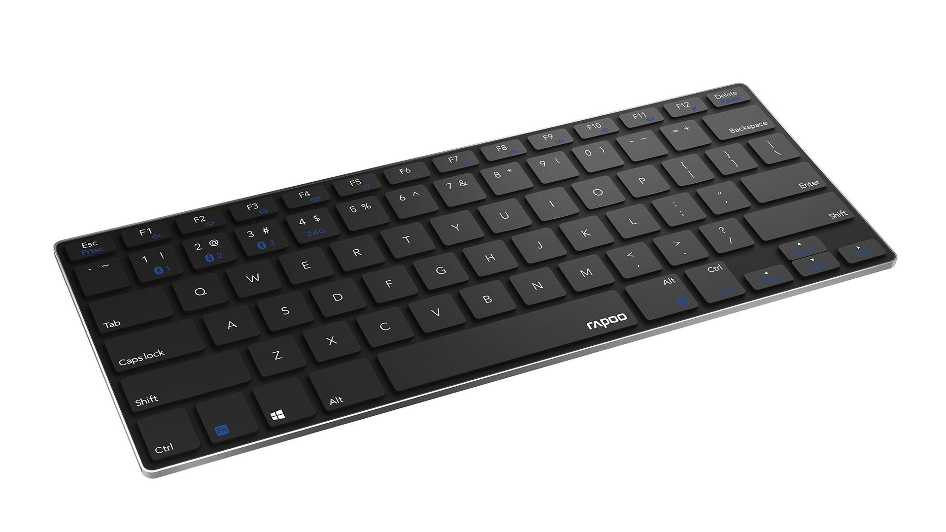 56毫米迸发金妙灵感雷柏e9000多模式无线刀锋键盘上市