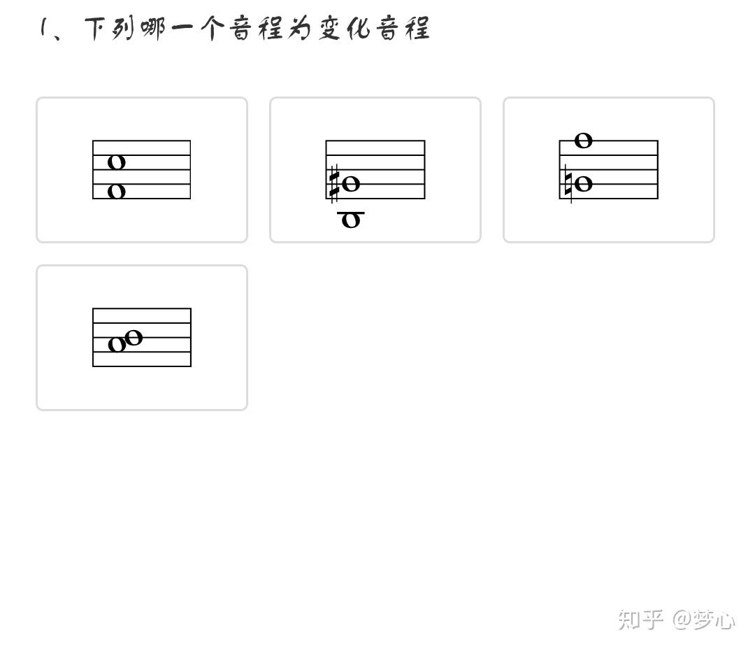 樂理基礎知識音數音程