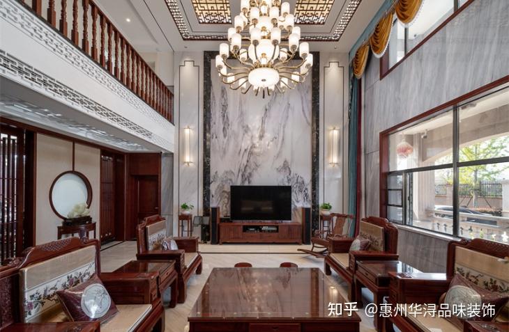 【浔·案例】：500m²风格：新中式（中式） - 知乎