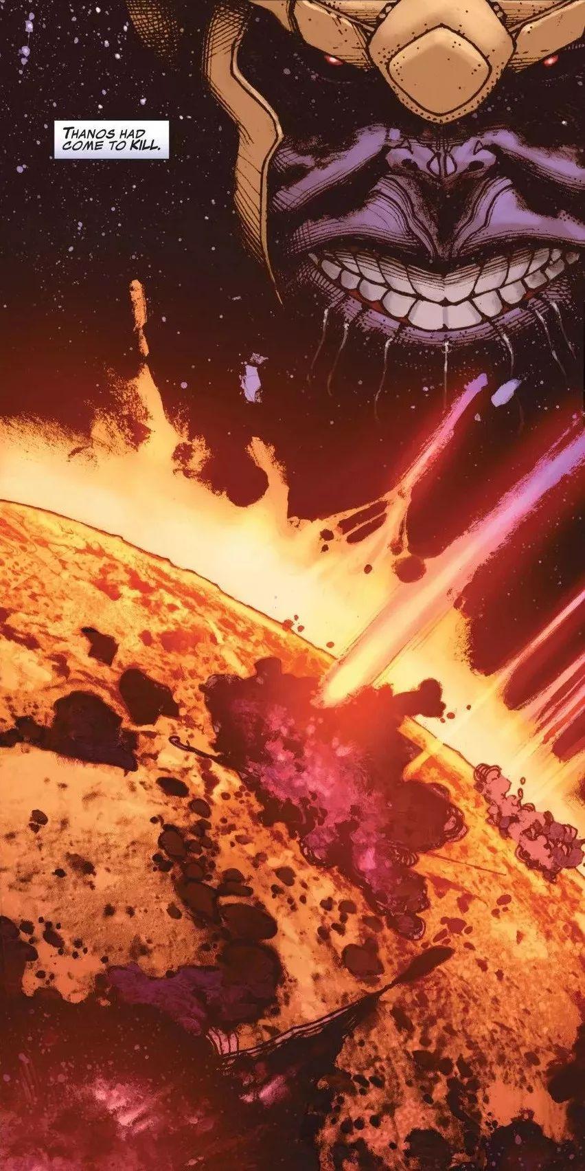 灭霸的家乡,泰坦星现身!死亡女神可能登场?《