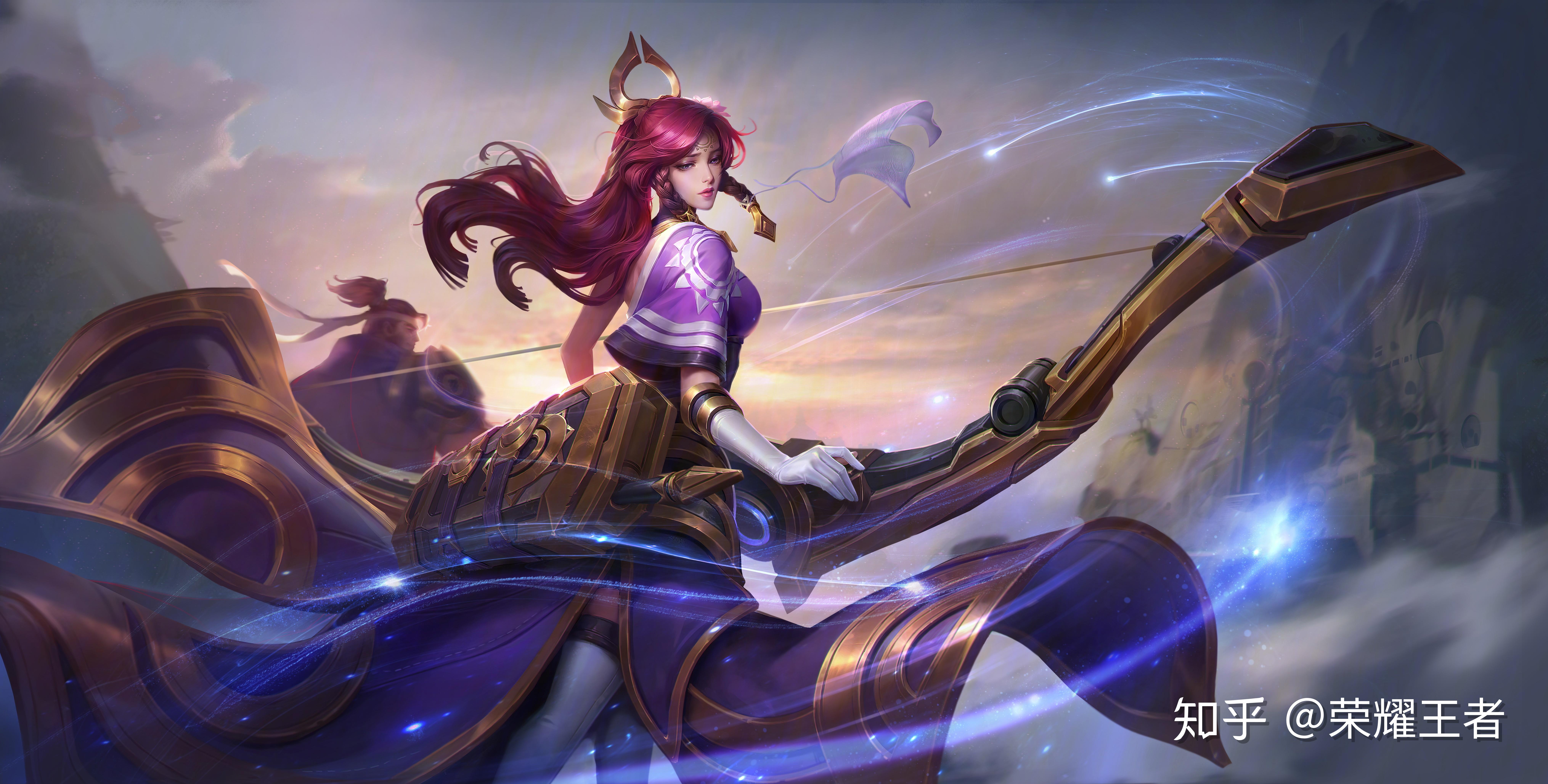 分享王者荣耀女神伽罗的几张海报适合收藏