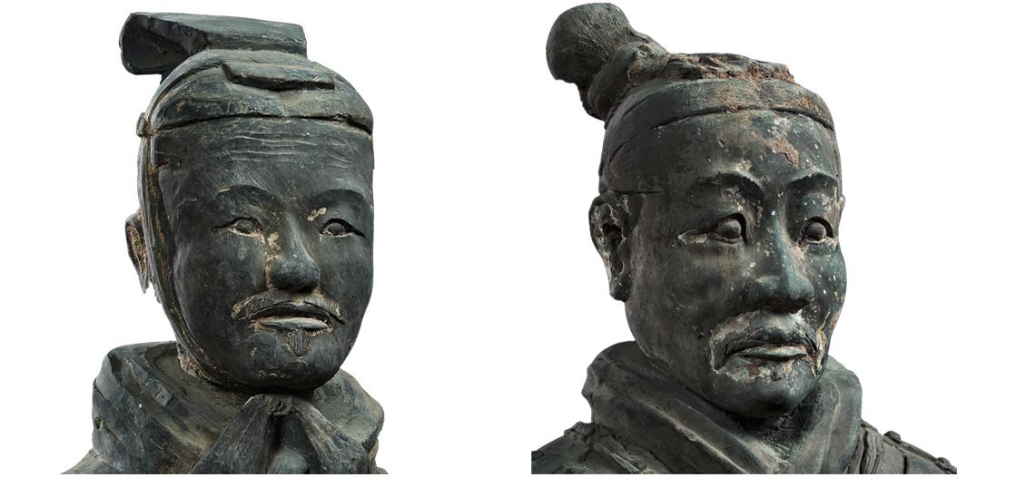 西安去过兵马俑那你注意秦人的表情了吗