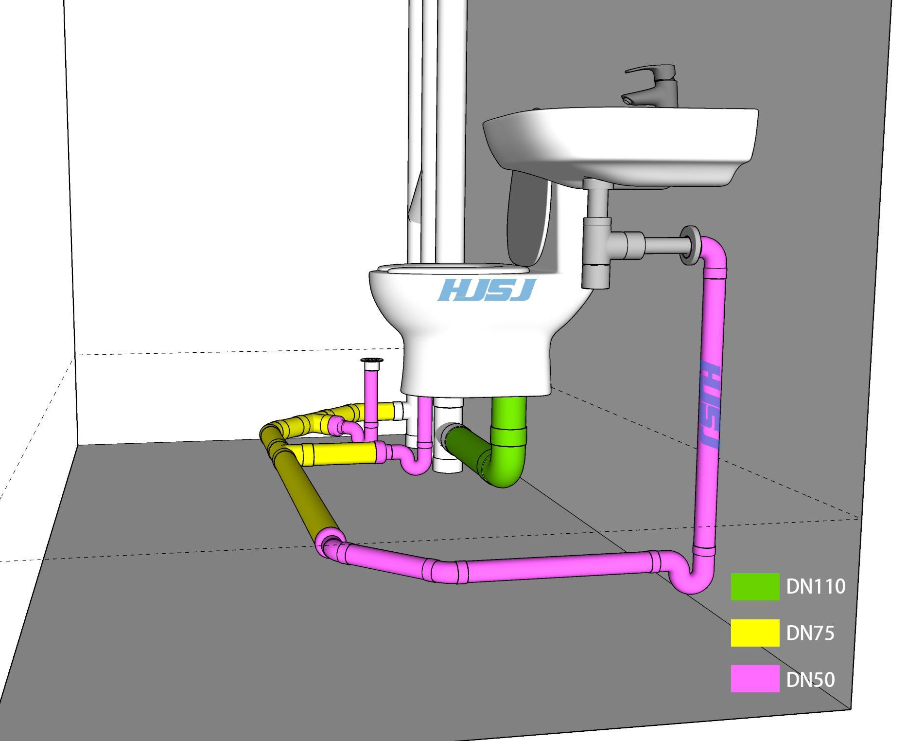 卫生间管道安装坡度设计指引HJSJ-2021 - 知乎