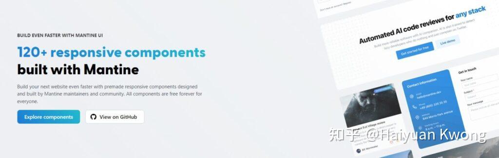 2022-2023年最受欢迎React UI组件库18 2022-2023年最受欢迎React UI组件库