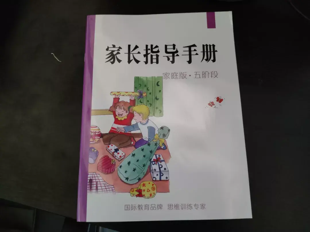 逻辑狗均是【网络版】,而在网络版的幼儿阶段,是没有《家长指导手册》