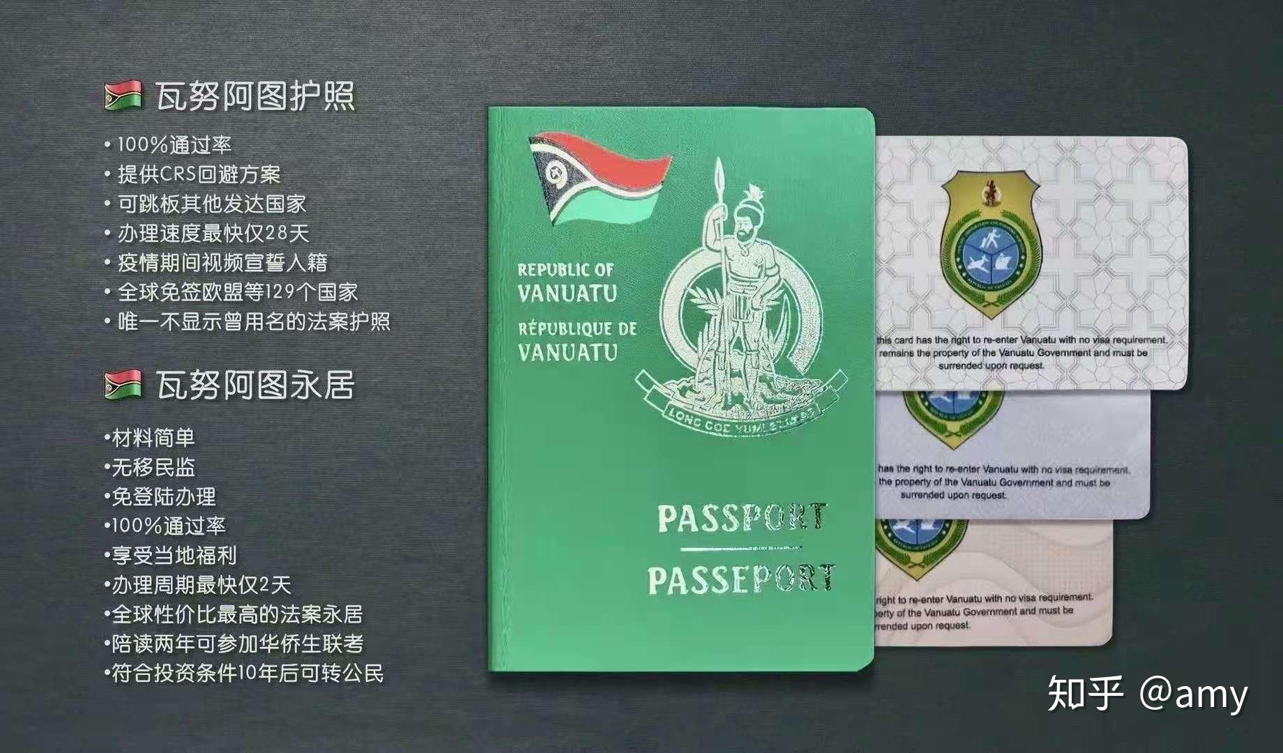 瓦努阿图移民护照申请安全可靠