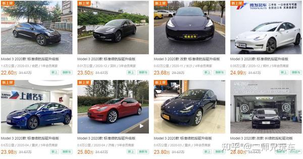 新能源车的保值率到底有多低 二手车市场逛了一圈我才发现真相 知乎