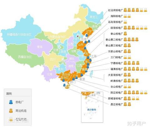 中国已建和待建的核电站应该比绝大部分想象中的要多吧.