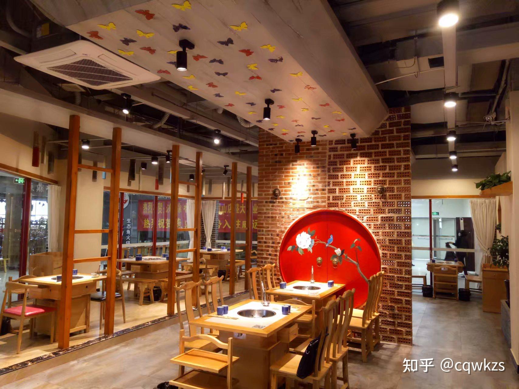 重庆串串店装修案例精选火锅店装修公司唯楷装饰