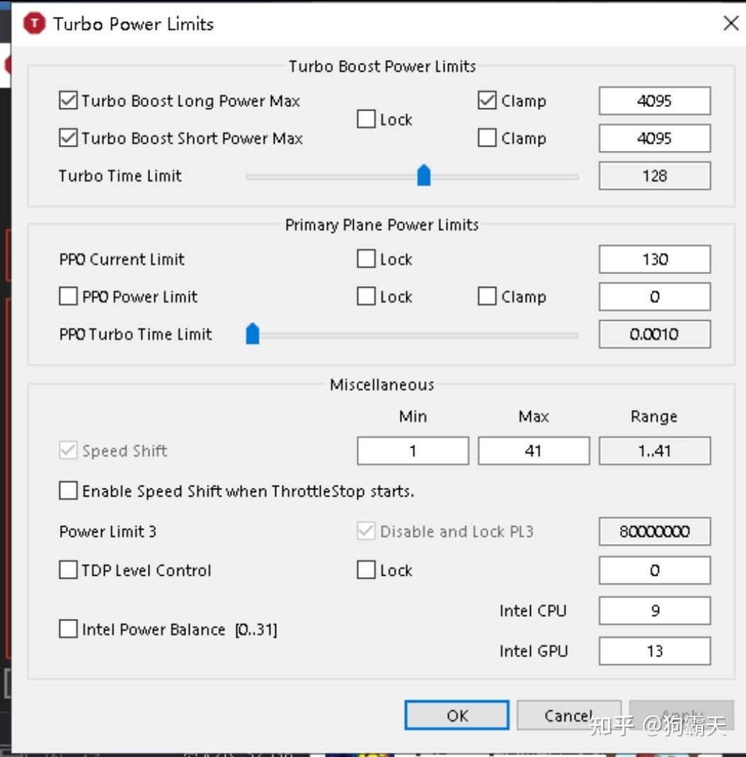 ThrottleStop教程 lsgxeva 博客园