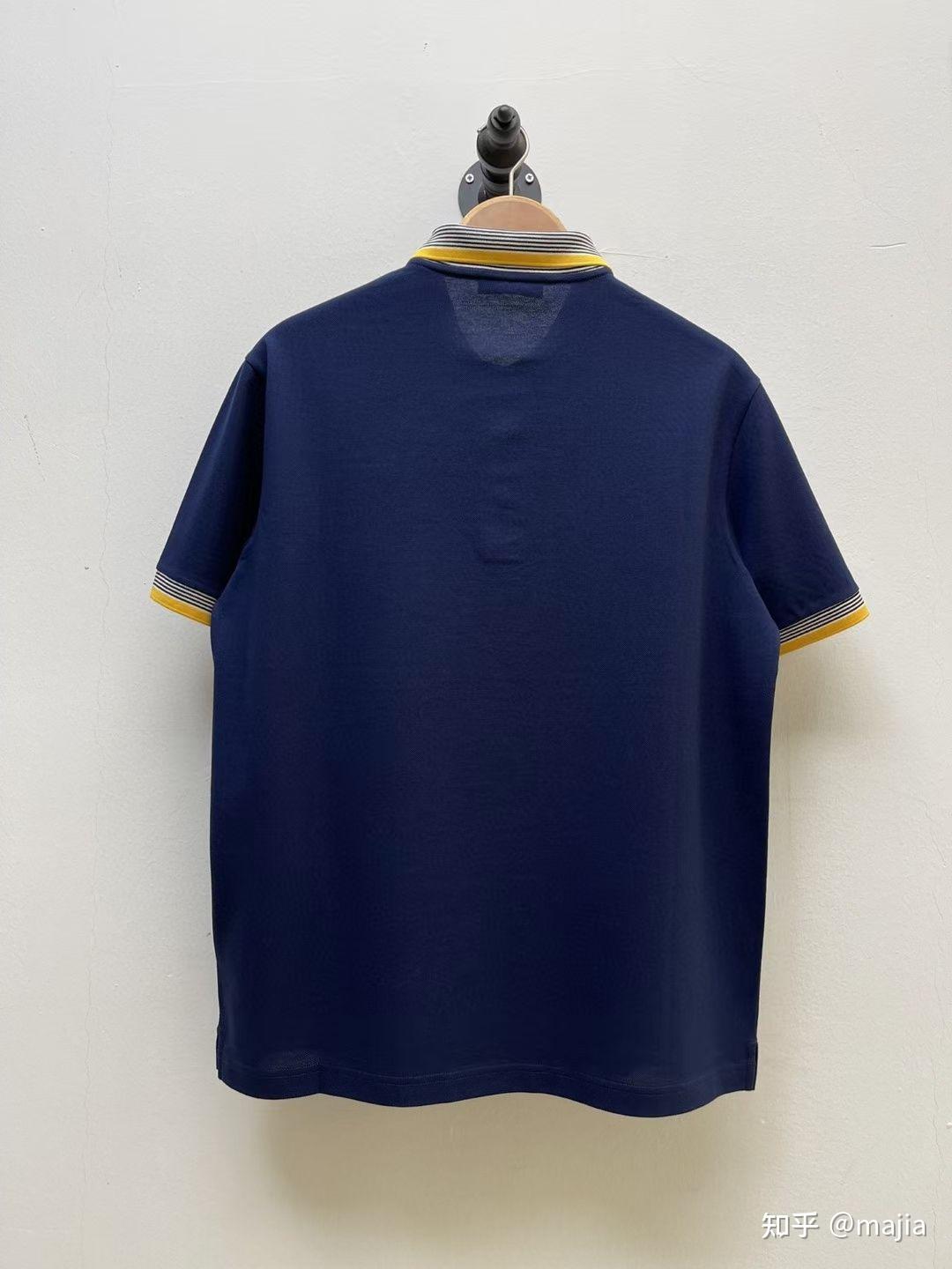 男款普拉达珠地棉短袖polo衫