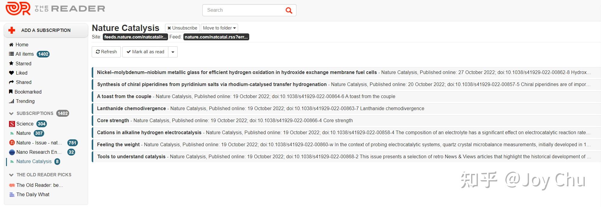 超快批量科研文献下载方法——The Old Reader与Mendeley插件相结合 - 知乎