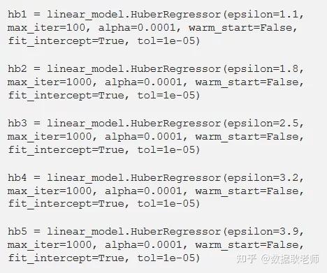 Modelo Huber Python Huber回归和Ridge回归:如何处理Python中的异常值? - 知乎