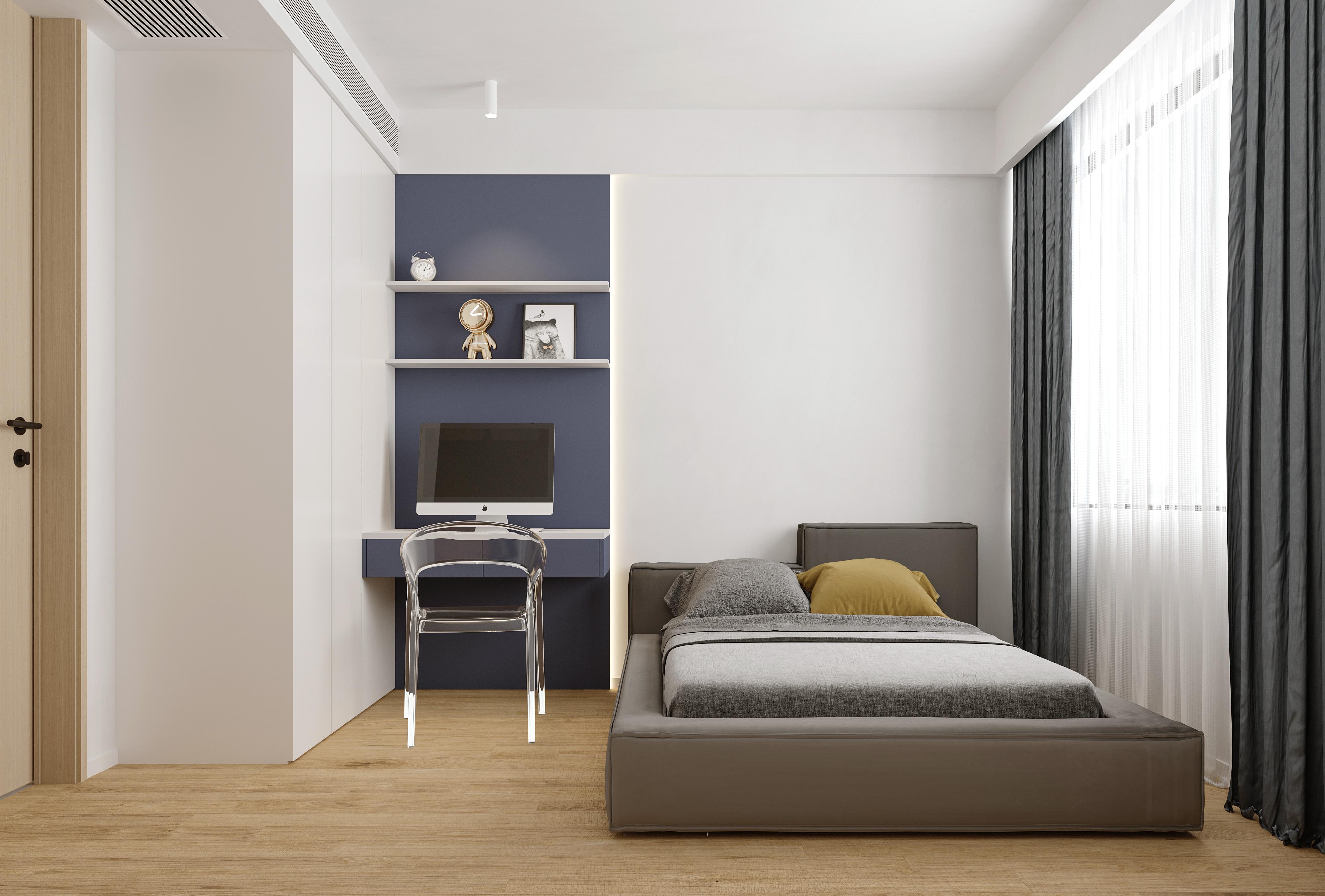 希望可以在童趣跟简约之间取得平衡,虽然是儿童房,但还是希望不要变得