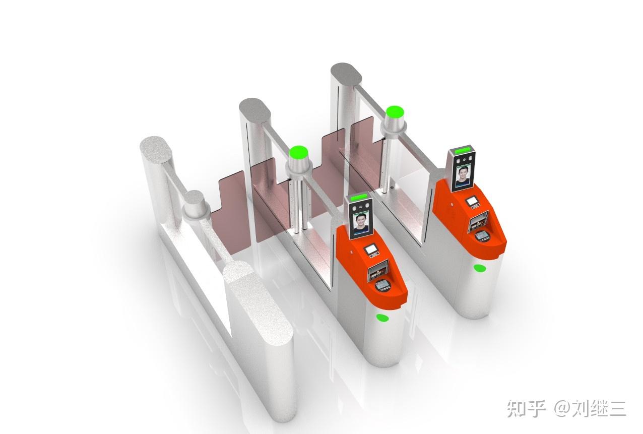 自助实名制身份核验,海关卫生检疫,人证票识别检查验证,自动检票门式