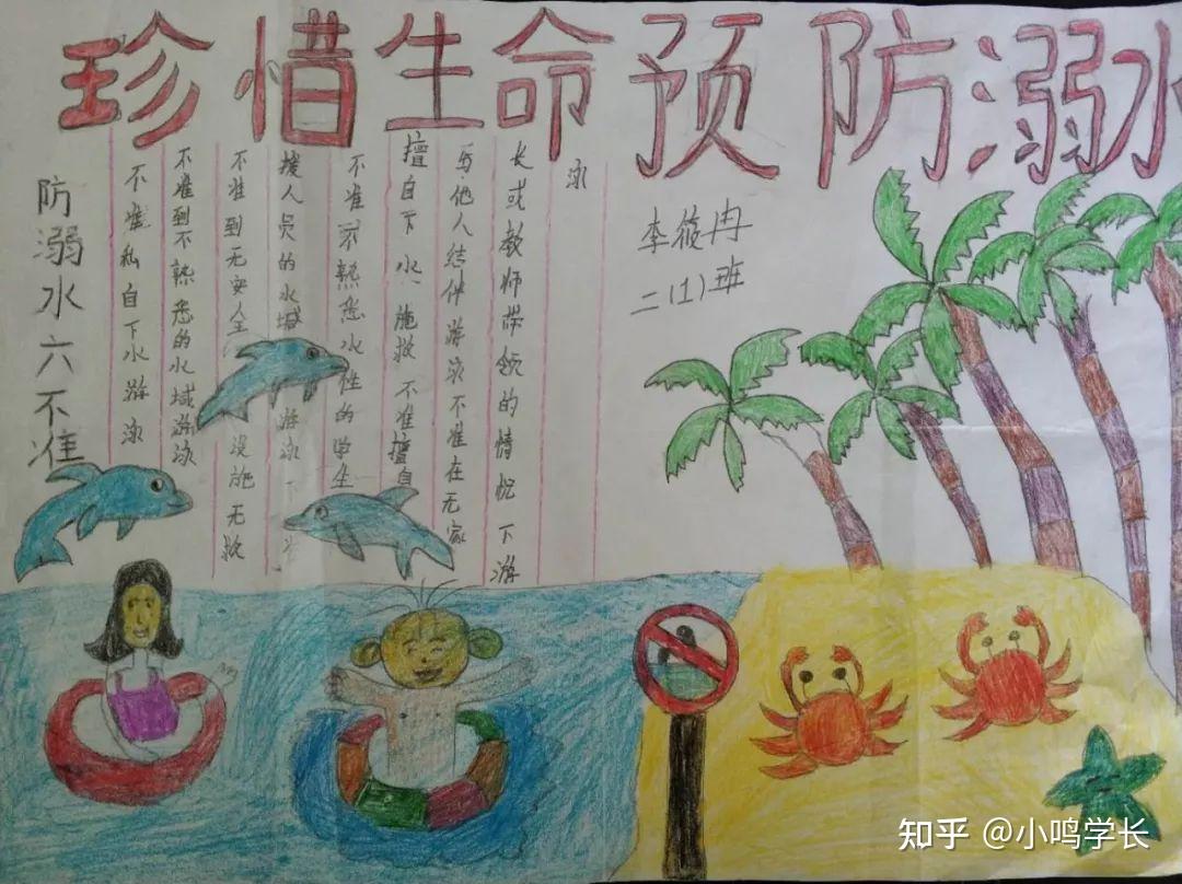 防溺水手抄报大全