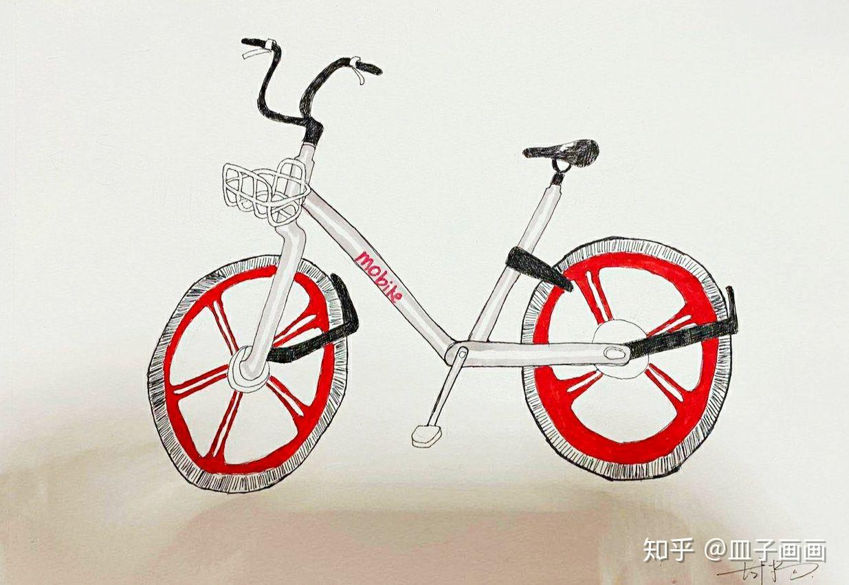 创意素描 重构 自行车|插画|创作习作|tianjianing - 原创作品 - 站酷 (ZCOOL)