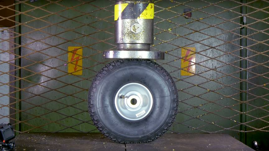 方形轮胎能上路吗?给汽车换上后,造型令人耳目一新 - 知乎