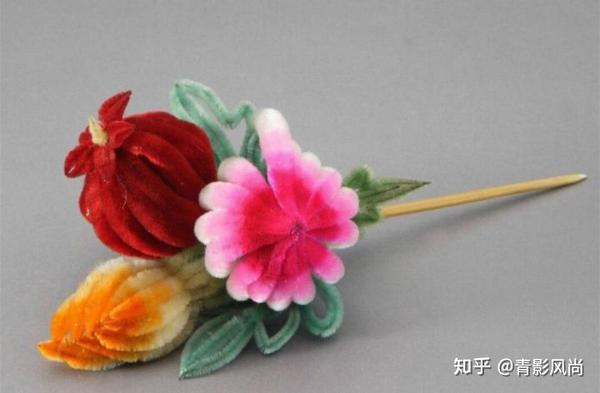 古装饰品科普----绒花 - 知乎