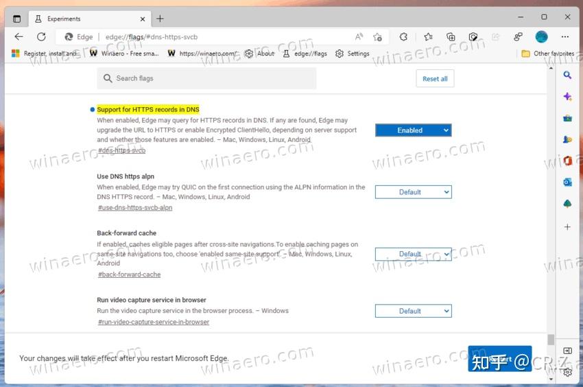  microsoft edge ech encrypted client hello 