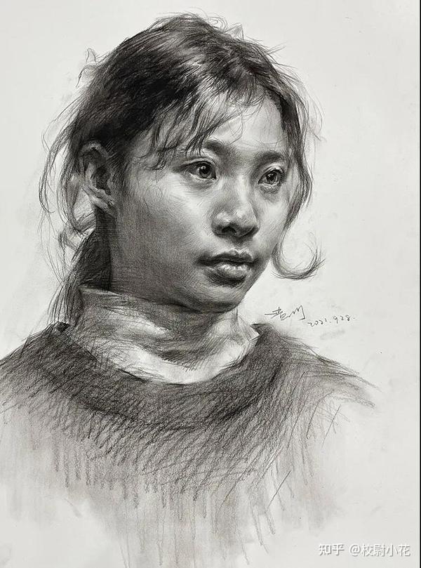 校尉美术告诉你美术联考素描头像怎样画才能考高分? - 知乎