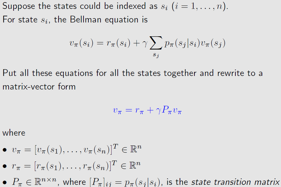 1 bellman equation 
