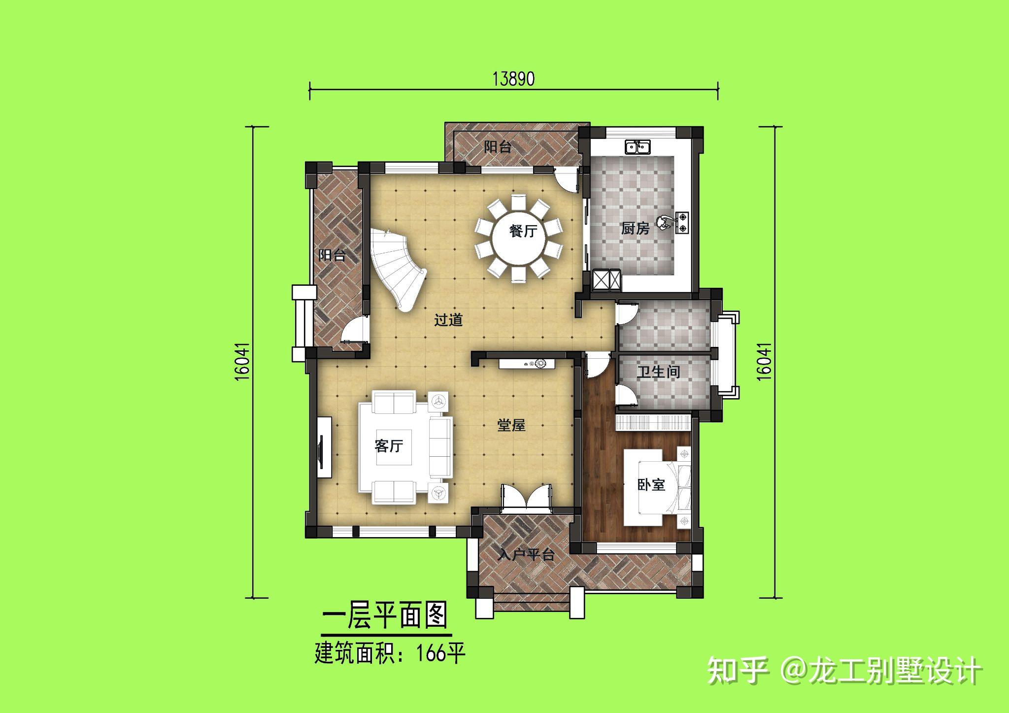 11米乘11米3層農村自建房內部怎麼設計好