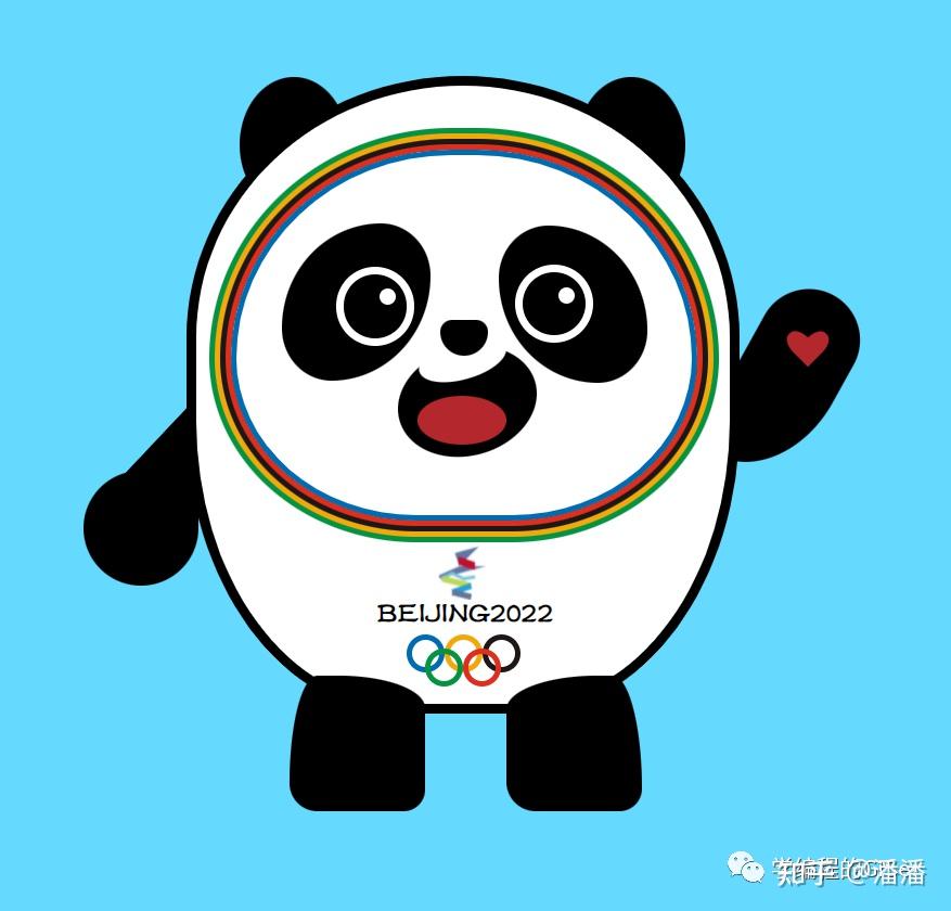 北京冬奥会标志冰墩墩图片