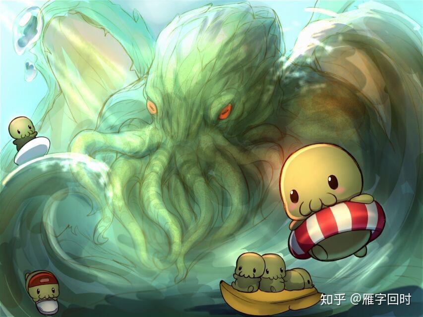 有没有哪些克苏鲁图片震撼你的心灵