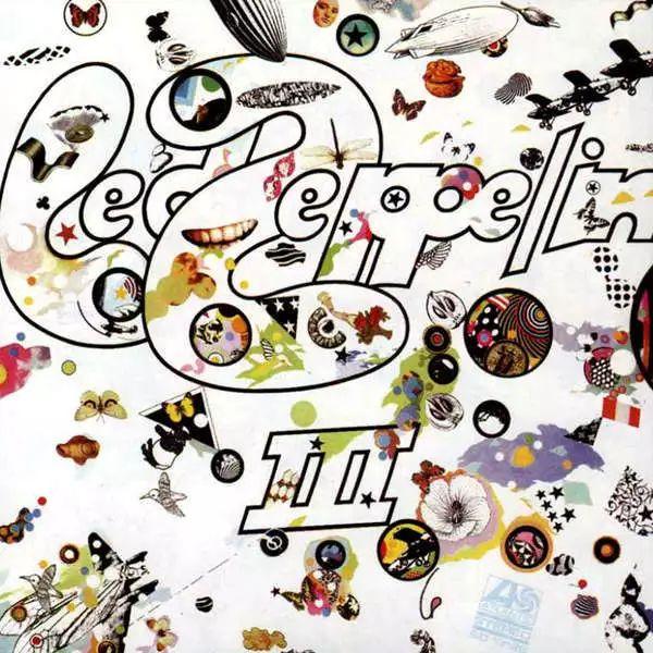 比如说《led zeppelin iii》的封面,这幅颇具迷幻风格的超现实主义