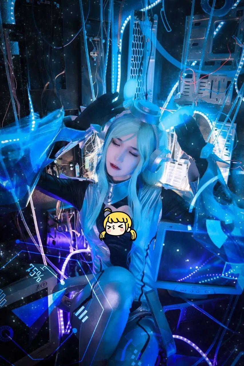 可a可软小姐姐超燃逐梦之音未来科技的视觉盛宴