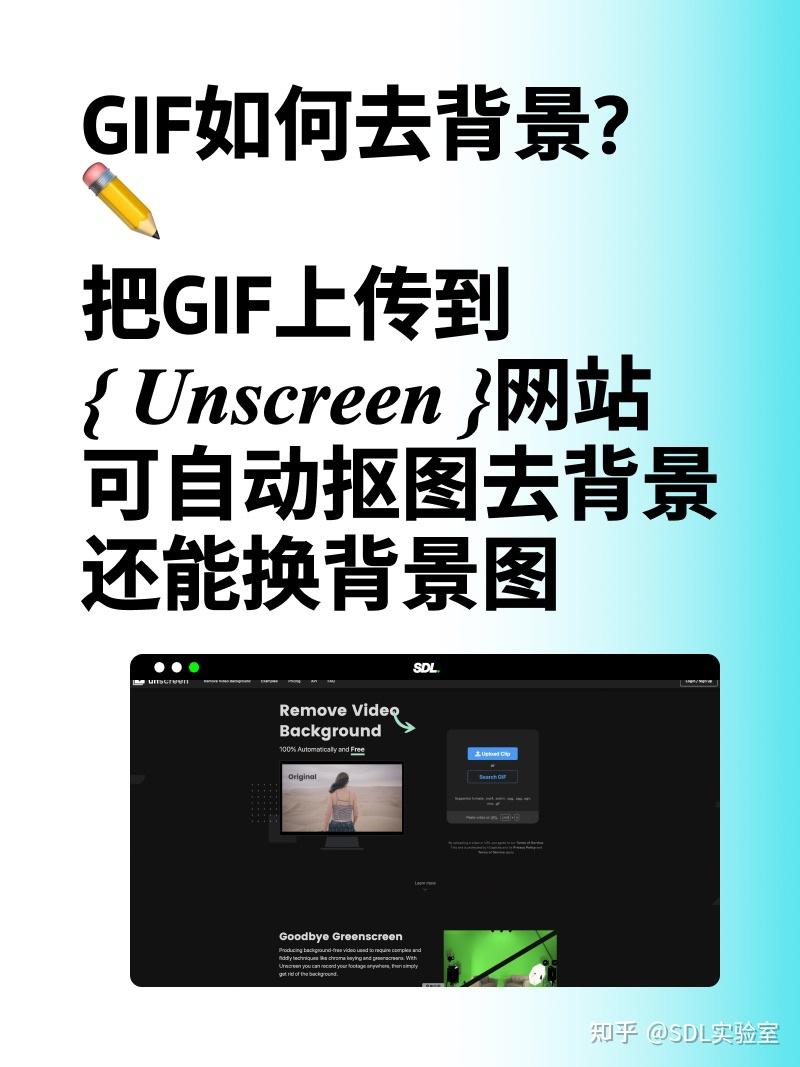 4款免费的GIF工具,一键压缩GIF/视频转GIF/GIF去背景/高清GIF素材 - 知乎